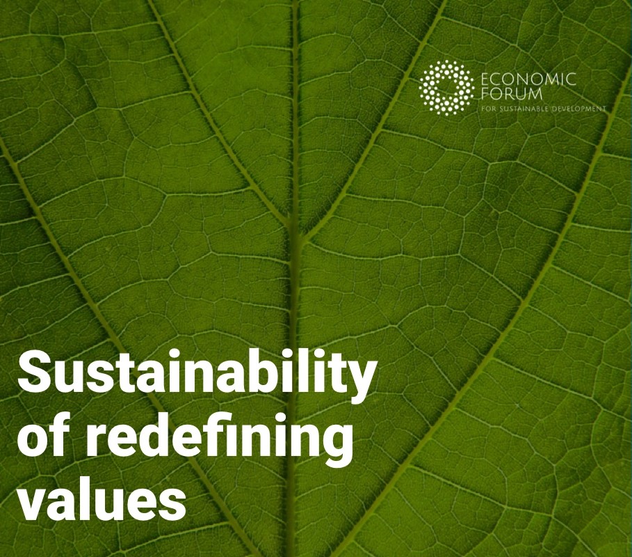 sustainability of redefining values